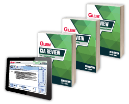 Gleim CIA Books & Test Prep (Part 1, 2 & 3)